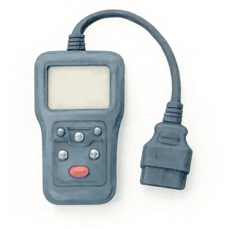 Water color illustrative image of a generic Heavy Duty Truck Code Reader with DPF Regen