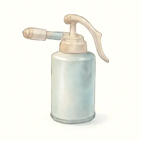 Water color illustrative image of a generic High Power Spray Gun Cleaner