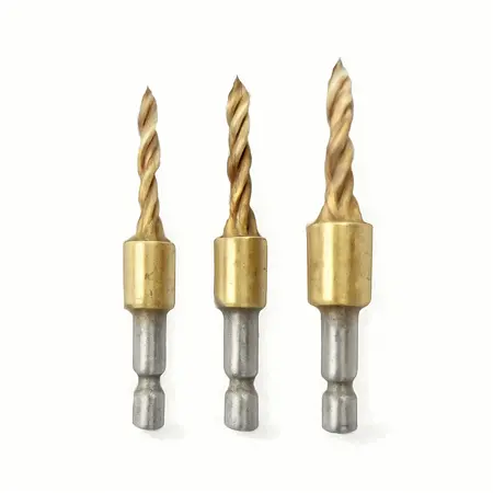 Water color illustrative image of a generic Hinge Drill Bit Set, 3 Pc.