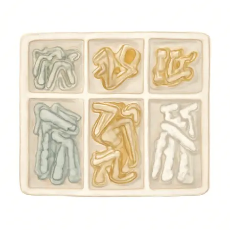 Water color illustrative image of a generic Home Hardware Assortment, 600 Piece