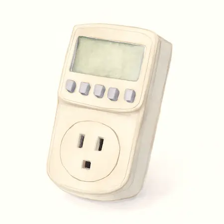 Water color illustrative image of a generic KILL A WATT Electric Monitor