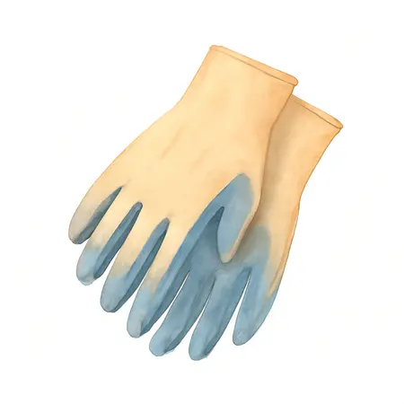 Water color illustrative image of a generic Latex Coated Work Gloves, X-Large