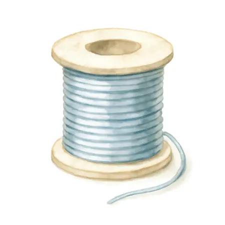 Water color illustrative image of a generic CHICAGO ELECTRIC Lead-Free Rosin Core Solder