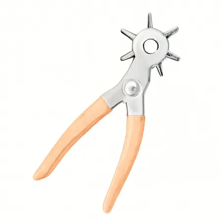 Water color illustrative image of a generic Leather Punch Tool