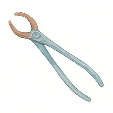 Water color illustrative image of a generic PITTSBURGH Long Reach Hose Grip Pliers, 3 Piece