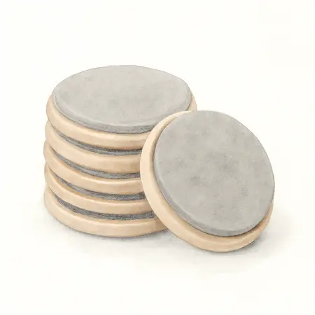 Water color illustrative image of a generic Carpeted Floor Magic Moving Sliders, 8 Piece