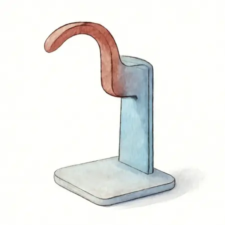 Water color illustrative image of a generic Magnetic MIG Torch Holder
