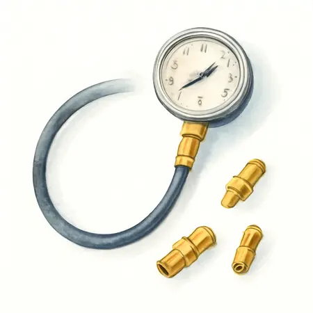 Water color illustrative image of a generic Master Fuel Injection Service Kit