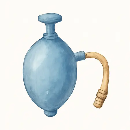 Water color illustrative image of a generic Medium Drain Cleaning Bladder
