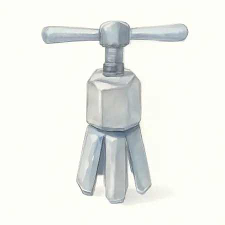 Water color illustrative image of a generic Medium Exhaust Pipe Expander