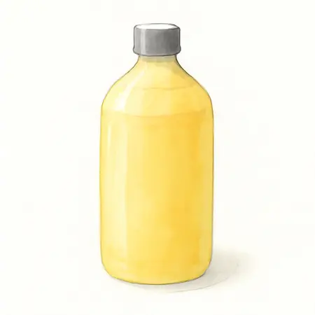Water color illustrative image of a generic Mirror Glaze Hi-Tech Yellow Wax, 16 oz.