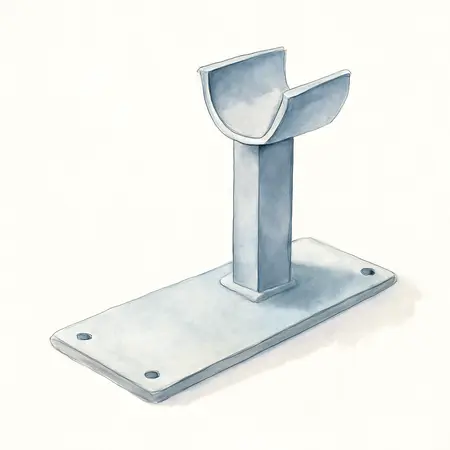 Water color illustrative image of a generic Motorcycle Wheel Vise Accessory