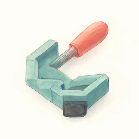 Water color illustrative image of a generic Multifunction Corner Clamp