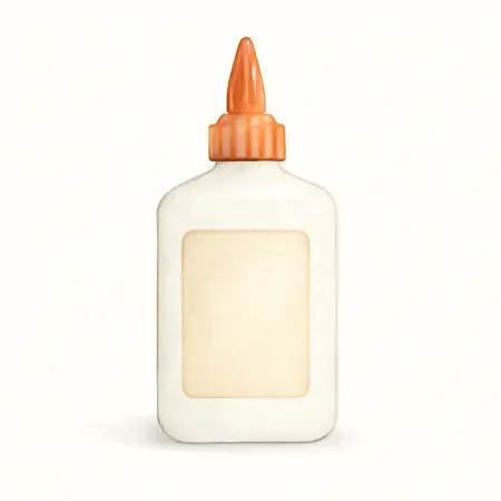 Water color illustrative image of a generic Multi-Purpose White Glue