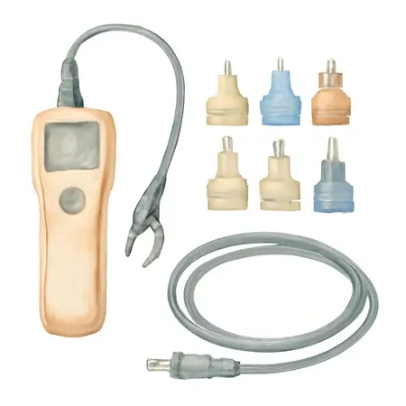 Water color illustrative image of a generic Noid Light and IAC Tester Set 11 Pc