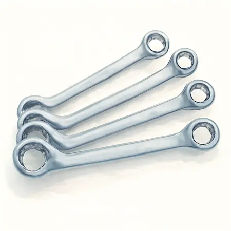 Water color illustrative image of a generic Offset Metric Box Wrench Set, 5 Pc.