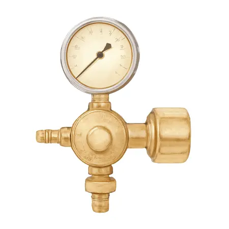 Water color illustrative image of a generic Oxygen Regulator