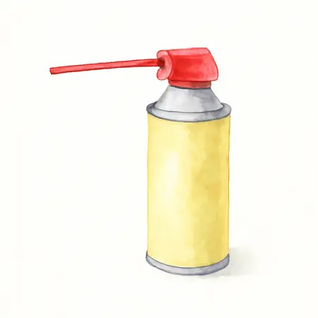 Water color illustrative image of a generic PB Penetrant Pro with Straw