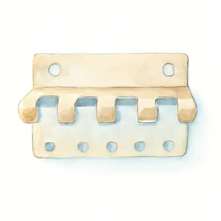 Water color illustrative image of a generic Pegboard Multiple Tool Holder
