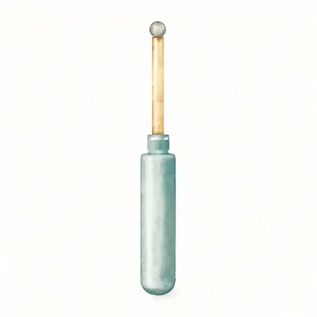 Water color illustrative image of a generic PITTSBURGH Pencil Tire Gauge
