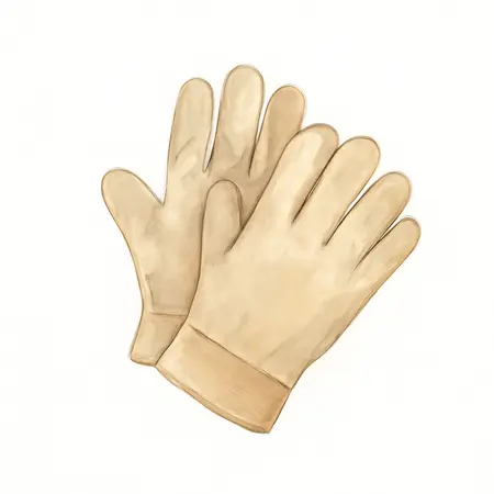 Water color illustrative image of a generic Performance Work Gloves, Large