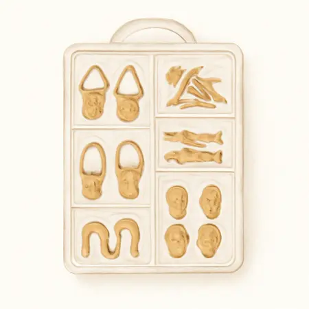 Water color illustrative image of a generic Picture Frame and Mirror Hanging Assortment, 200 Piece