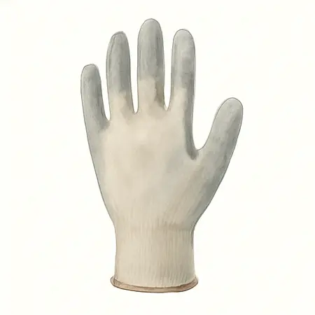 Water color illustrative image of a generic Polyurethane Coated Nylon Work Gloves Large