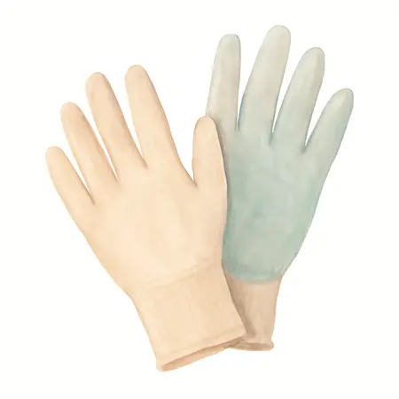 Water color illustrative image of a generic Polyurethane Coated Nylon Work Gloves Medium