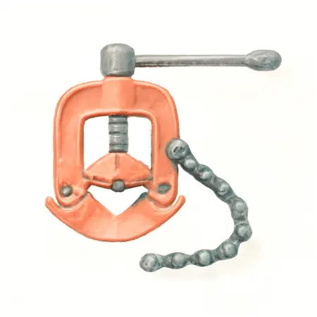 Water color illustrative image of a generic Portable Chain Vise