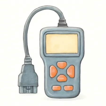 Water color illustrative image of a generic Pre-paid 12-month Subscription to Zurich ZR-PRO Professional Automotive Scanner