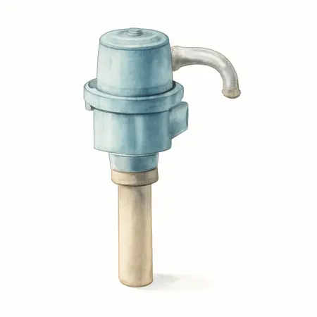 Water color illustrative image of a generic Professional Airless Paint Sprayer Replacement Pump