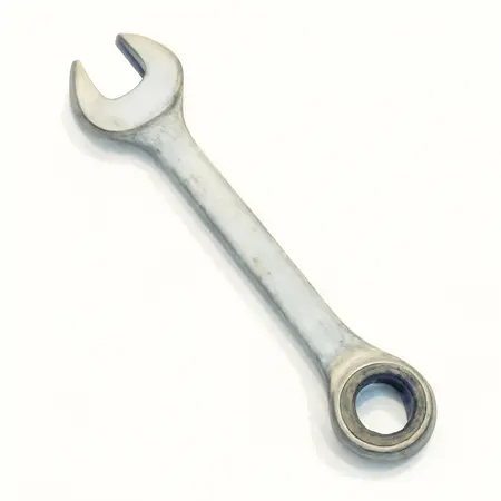 Water color illustrative image of a generic Professional Large Reversible Ratcheting Metric Combination Wrench Set, 6 Pc.