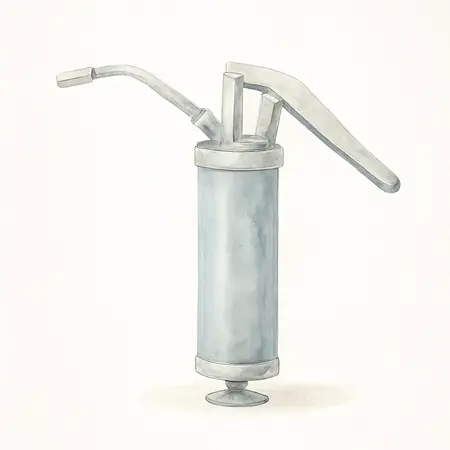 Water color illustrative image of a generic Professional Lever Action Grease Gun