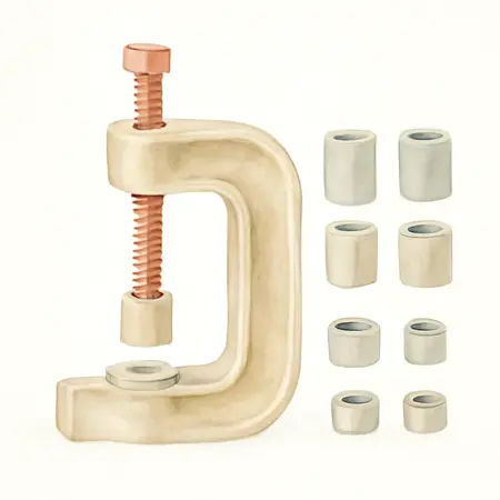 Water color illustrative image of a generic Professional Master Ball Joint/Universal Joint Press Set, 20-Piece