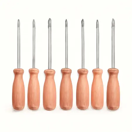 Water color illustrative image of a generic Professional Mechanics Screwdriver Set, 8-Piece