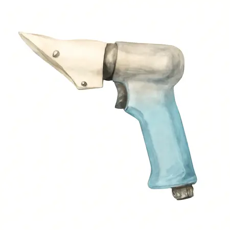 Water color illustrative image of a generic Professional Pistol Grip Air Shears