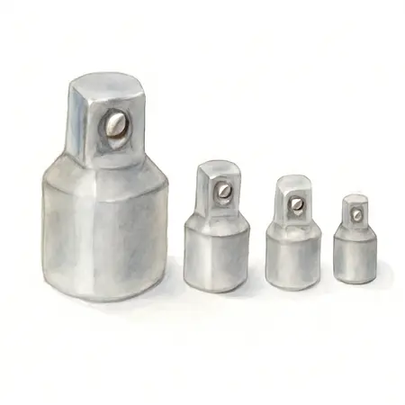 Water color illustrative image of a generic Professional Socket Adapter Set, 4 Piece