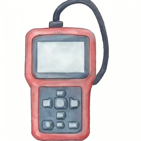 Water color illustrative image of a generic Professional T10 Comprehensive Diagnostics Scanner