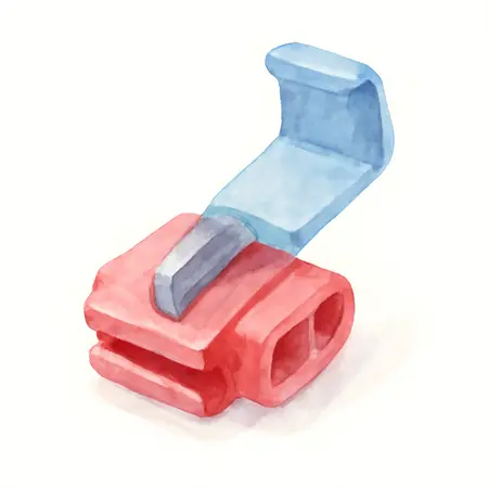 Water color illustrative image of a generic Quick Splice Set 14/18 Gauge, 50 Piece