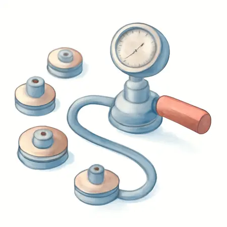 Water color illustrative image of a generic Radiator Pressure Test Kit