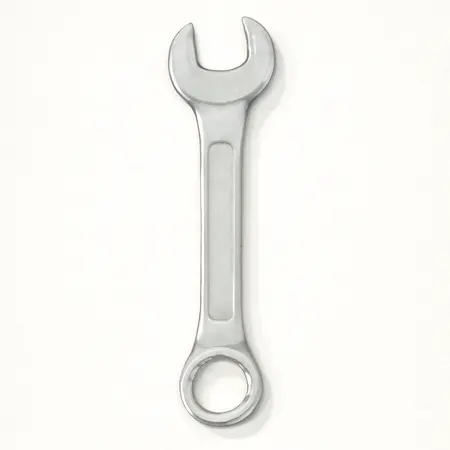 Water color illustrative image of a generic Raised Panel SAE Combination Wrench Set, 14 Piece