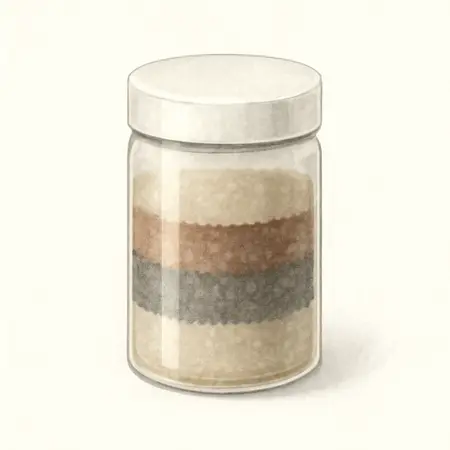 Water color illustrative image of a generic Rock Polishing Abrasives