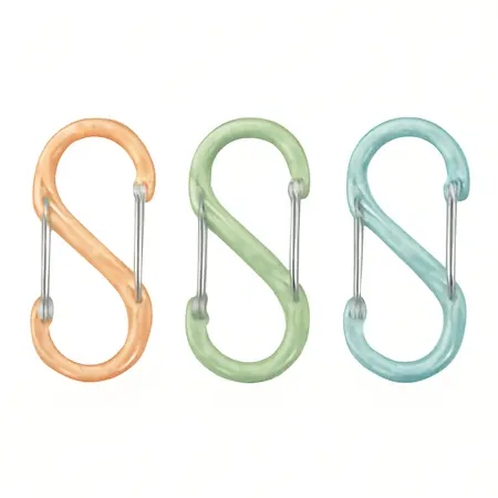 Water color illustrative image of a generic S-Biner™ Assortment, 3 Piece