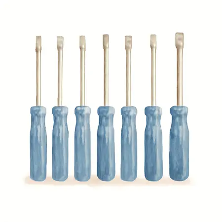 Water color illustrative image of a generic SAE Nut Driver Set, 7 Piece