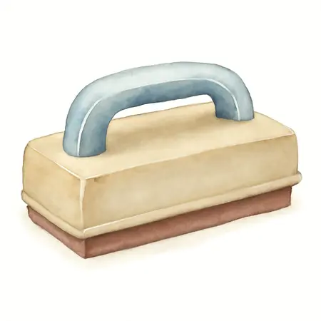 Water color illustrative image of a generic Sanding Belt Cleaner