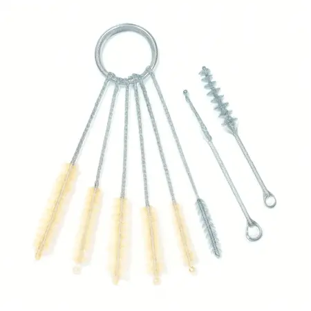 Water color illustrative image of a generic Spray Gun Cleaning Brush Kit, 19 Piece