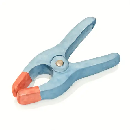 Water color illustrative image of a generic Spring Clamp Set, 22 Pc.
