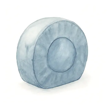 Water color illustrative image of a generic Storm-Proof Wheel Covers, 4 Pack