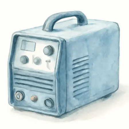 Water color illustrative image of a generic TIG 200™ Professional AC/DC TIG Welder with 120/240V Input