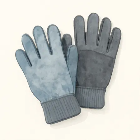 Water color illustrative image of a generic Touchscreen Compatible Cold Weather Work Gloves X-Large